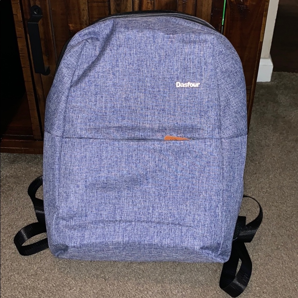 Heather Blue Backpack